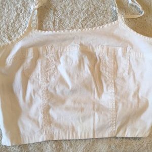 Authentic Vintage  Ralph Lauren White Crop Top